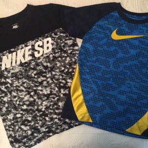 2 Boys Nike shirts